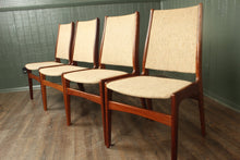 Load image into Gallery viewer, English Midcentury Chairs set of 4