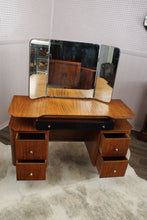 Load image into Gallery viewer, English Midcentury Dressing Table by Homeworthy c.1960