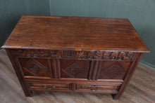 Load image into Gallery viewer, English Mule Chest dated 1706