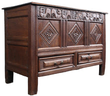 Load image into Gallery viewer, English Mule Chest dated 1706