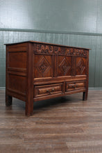 Load image into Gallery viewer, English Mule Chest dated 1706