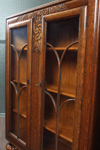 Load image into Gallery viewer, English Oak Art Deco Bookcase c.1930