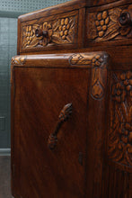 Load image into Gallery viewer, English Oak Art Deco Sideboard c.1930
