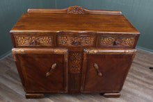 Load image into Gallery viewer, English Oak Art Deco Sideboard c.1930