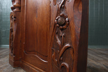 Load image into Gallery viewer, English Oak Art Nouveau Corner Cabinet c.1910