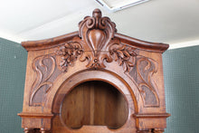 Load image into Gallery viewer, English Oak Art Nouveau Corner Cabinet c.1910