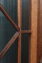 Load image into Gallery viewer, English Oak Arts and Crafts Revolving Bookcase Cabinet attributed to Crittermen c.1910