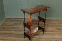 Load image into Gallery viewer, English Oak Book Rack c.1900