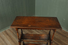 Load image into Gallery viewer, English Oak Book Rack c.1900