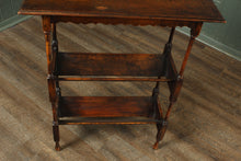 Load image into Gallery viewer, English Oak Book Rack c.1900