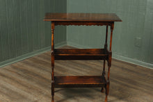 Load image into Gallery viewer, English Oak Book Rack c.1900