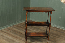 Load image into Gallery viewer, English Oak Book Rack c.1900