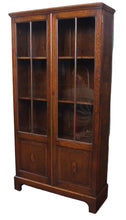 Load image into Gallery viewer, English Oak Bookcase c.1900