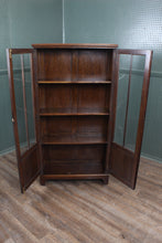 Load image into Gallery viewer, English Oak Bookcase c.1900