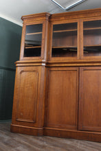 Load image into Gallery viewer, English Oak Bookcase c.1910