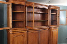 Load image into Gallery viewer, English Oak Bookcase c.1910