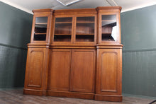 Load image into Gallery viewer, English Oak Bookcase c.1910
