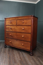 Load image into Gallery viewer, English Oak Chest of Drawers c.1850