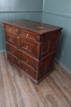 Load image into Gallery viewer, English Oak Chest on Chest William and Mary/Early Georgian c.1680