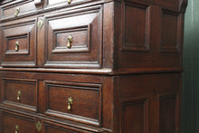 Load image into Gallery viewer, English Oak Chest on Chest William and Mary/Early Georgian c.1680