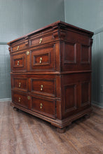 Load image into Gallery viewer, English Oak Chest on Chest William and Mary/Early Georgian c.1680