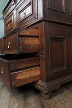 Load image into Gallery viewer, English Oak Chest on Chest William and Mary/Early Georgian c.1680