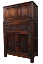 Load image into Gallery viewer, English Oak Cocktail Cabinet c.1940