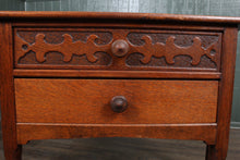 Load image into Gallery viewer, English Oak Console Table c.1940