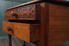 Load image into Gallery viewer, English Oak Console Table c.1940