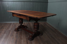 Load image into Gallery viewer, English Oak Drawleaf Table c.1900