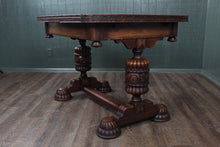 Load image into Gallery viewer, English Oak Drawleaf Table c.1900