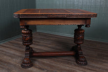 Load image into Gallery viewer, English Oak Drawleaf Table c.1900