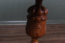 Load image into Gallery viewer, English Oak Drawleaf Trestle Table c.1900
