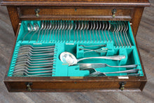 Load image into Gallery viewer, English Oak Fitted Cutlery Table c.1900