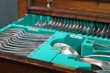 Load image into Gallery viewer, English Oak Fitted Cutlery Table c.1900