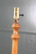 Load image into Gallery viewer, English Oak Floor Lamp *new US wiring*