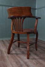 Load image into Gallery viewer, English Oak Globe Wernicke Chair c.1900