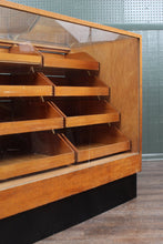 Load image into Gallery viewer, English Oak Haberdashery Counter c.1920