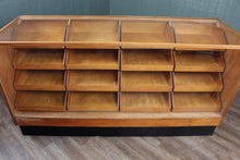 Load image into Gallery viewer, English Oak Haberdashery Counter c.1920