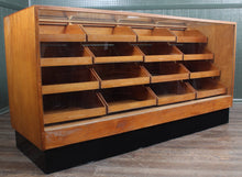 Load image into Gallery viewer, English Oak Haberdashery Counter c.1920