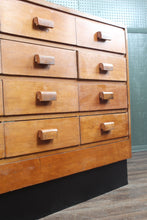 Load image into Gallery viewer, English Oak Haberdashery Counter c.1920