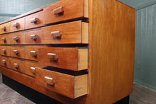 Load image into Gallery viewer, English Oak Haberdashery Counter c.1920