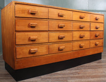 Load image into Gallery viewer, English Oak Haberdashery Counter c.1920