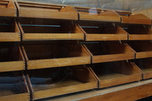 Load image into Gallery viewer, English Oak Haberdashery Counter c.1920