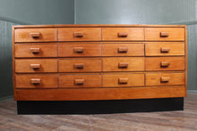 Load image into Gallery viewer, English Oak Haberdashery Counter c.1920