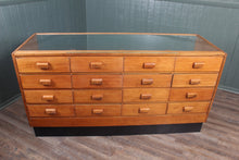 Load image into Gallery viewer, English Oak Haberdashery Counter c.1920