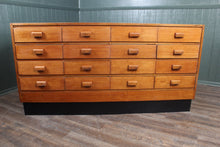 Load image into Gallery viewer, English Oak Haberdashery Counter c.1920