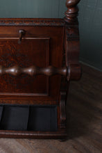 Load image into Gallery viewer, English Oak Hallstand c.1890