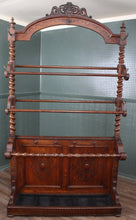 Load image into Gallery viewer, English Oak Hallstand c.1890
