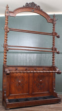 Load image into Gallery viewer, English Oak Hallstand c.1890